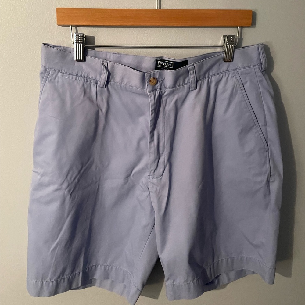Polo by Ralph Lauren Men's Light Blue Shorts